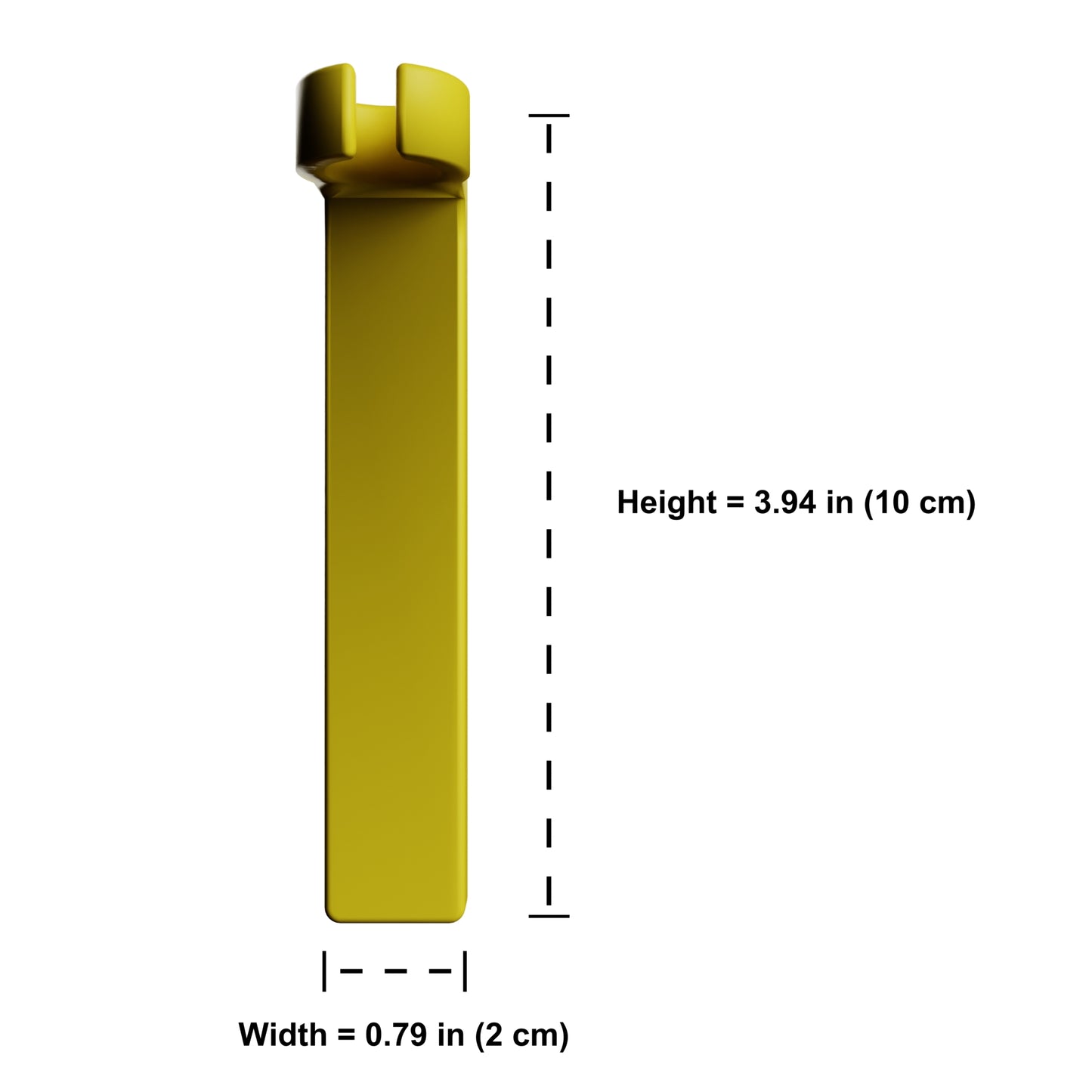 Screwdriver holder for utility shelving