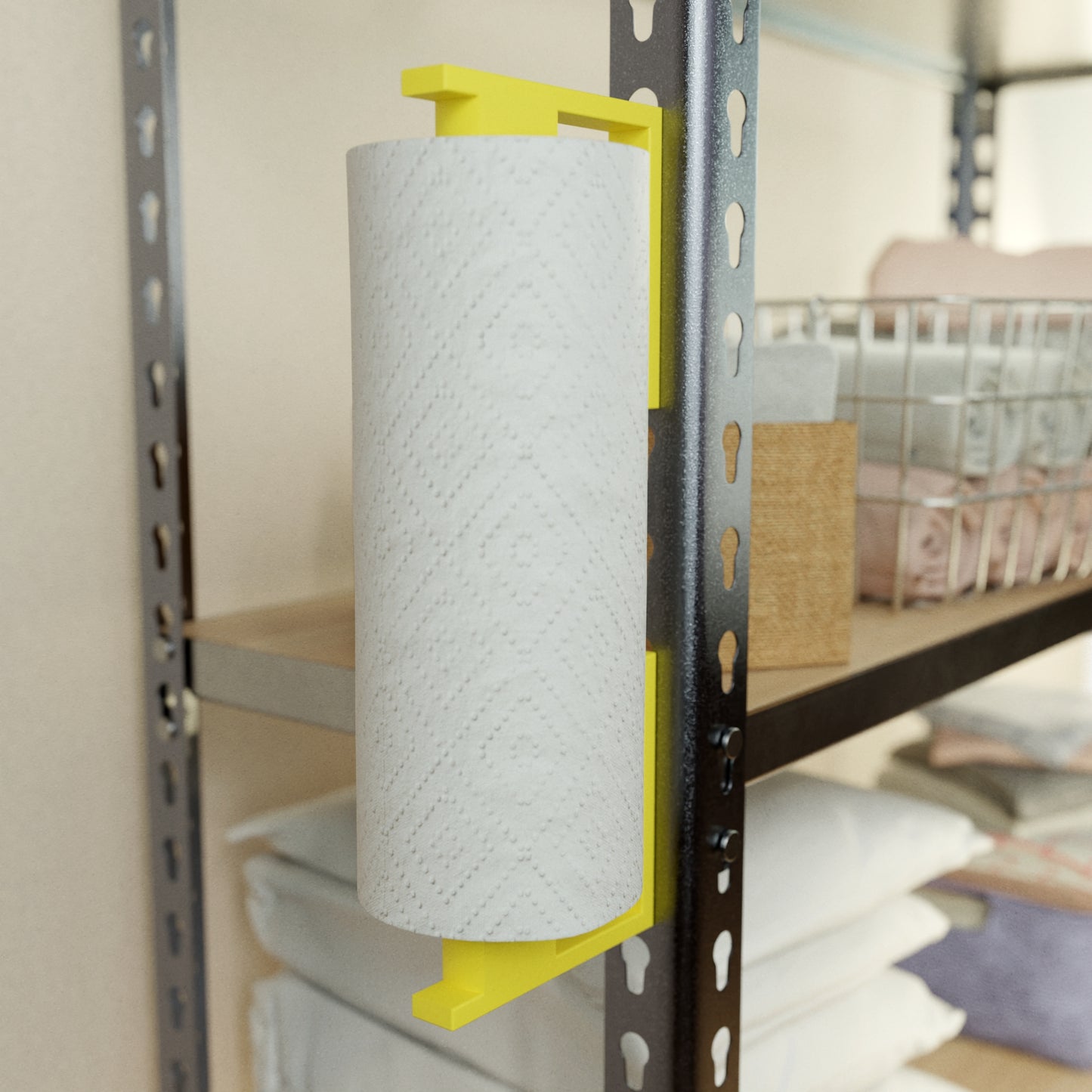 Paper towel roll holder